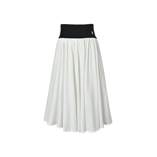Ralph Lauren 𝗔 contrasting color elastic waist skirt