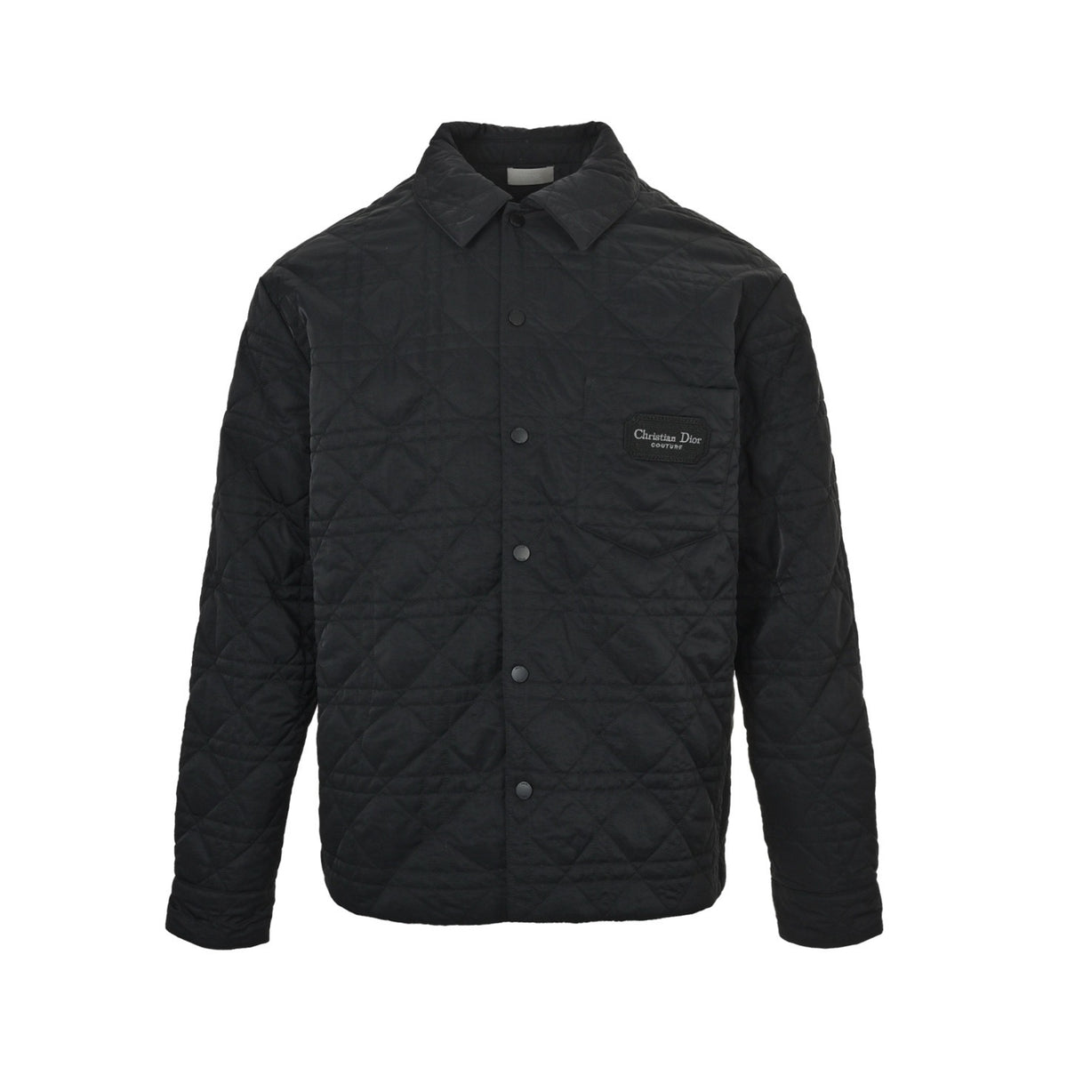 Dior 25Fw pocket badge diamond quilted cotton jacket