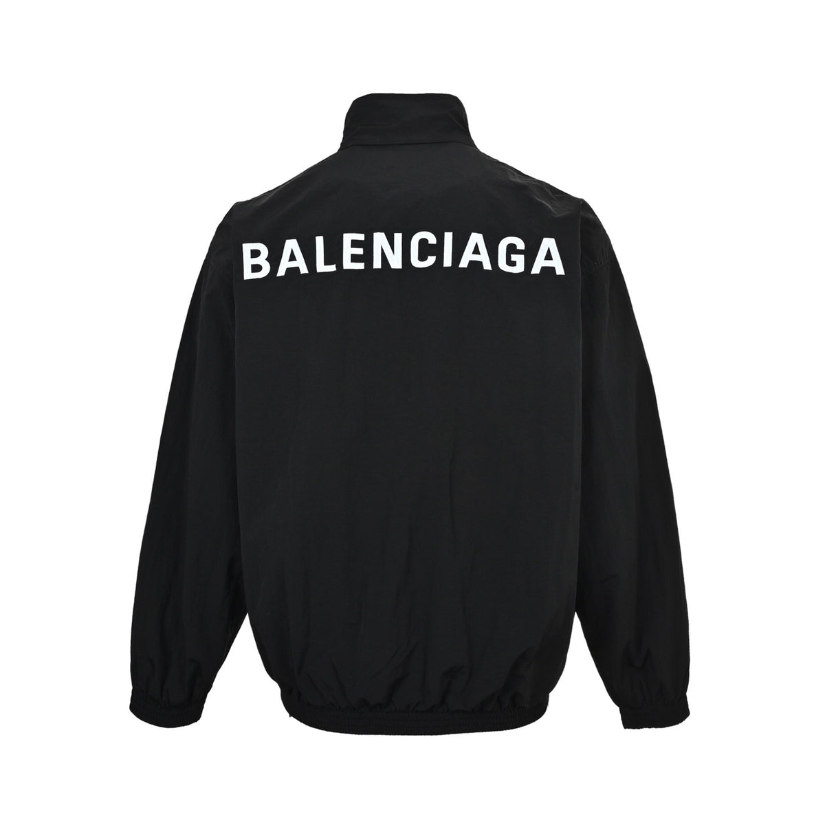 Balenciaga/ Balenciaga Mirrored Letters Embroidered Sports Jacket