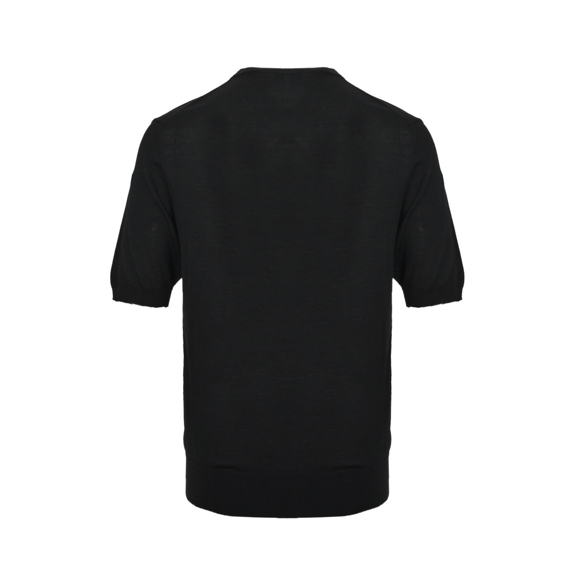 Prada knitted short sleeves with logo embroidered on the chest