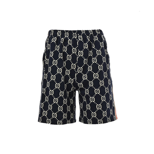 Gucci classic all-over printed jacquard shorts