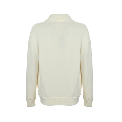 Louis Vuitton 25Fw hem hardware letter logo cardigan sweater