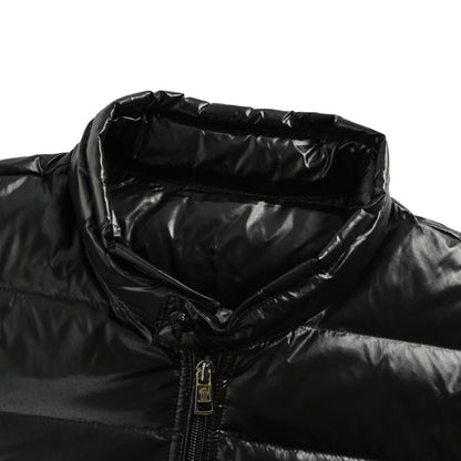 Moncler/Meng Mouth Simple Big Pocket Stand Collar Lightweight Down Jacket