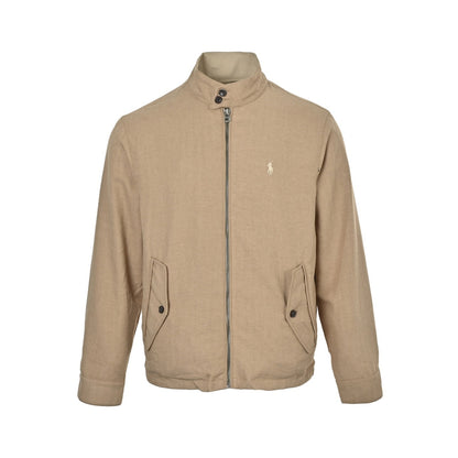 Ralph Lauren embroidered logo reversible jacket