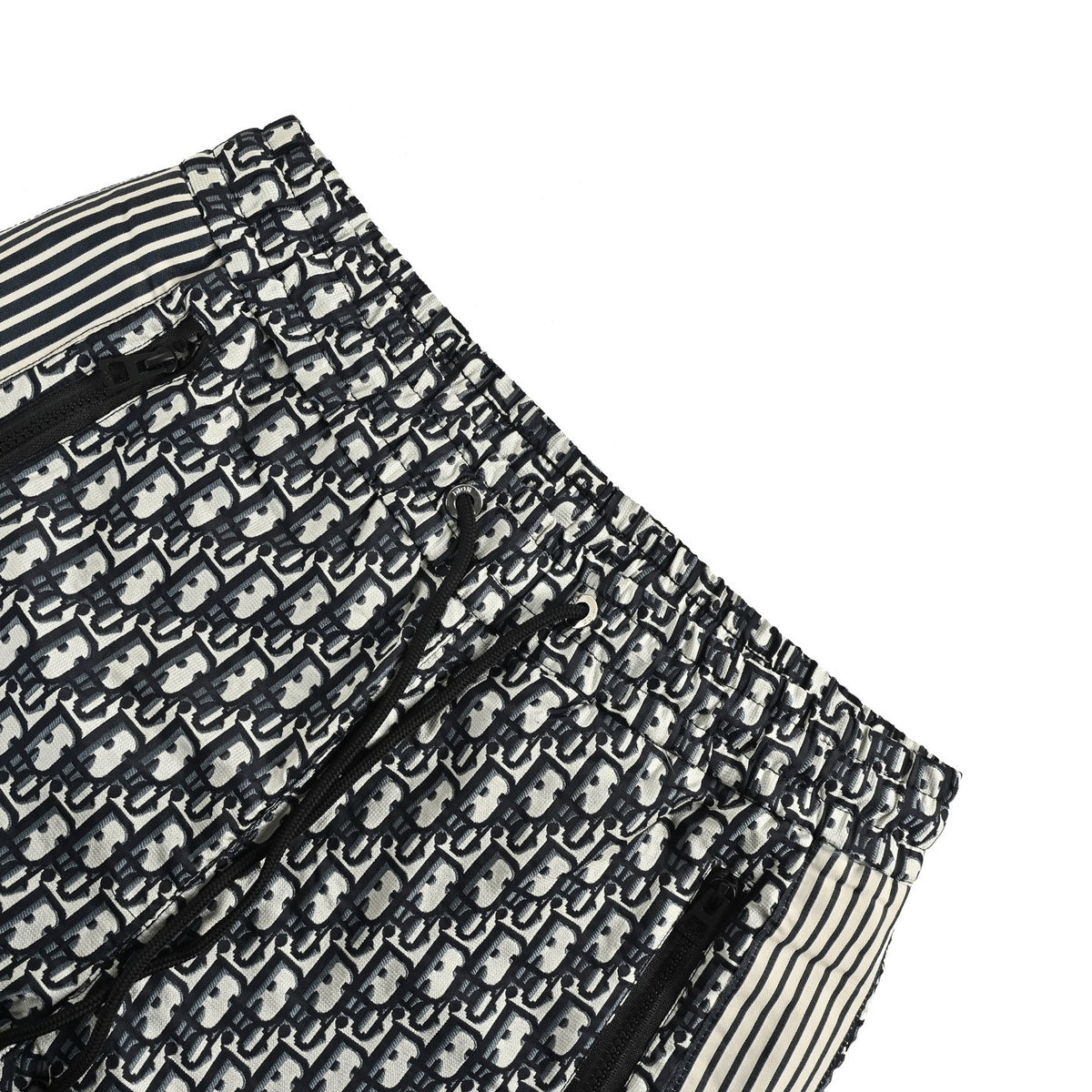 Dior striped webbing presbyopic shorts