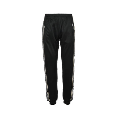 Gucci classic snake print webbing suit trousers