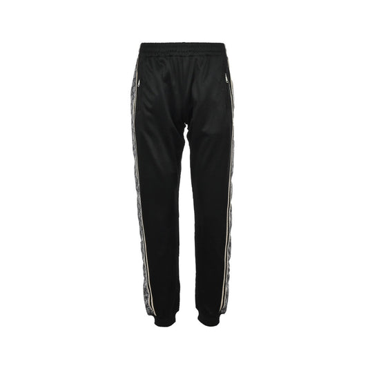 Gucci classic snake print webbing suit trousers