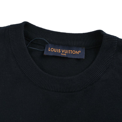 Louis Vuitton 24ss arm sleeves old pattern jacquard knitted short sleeves