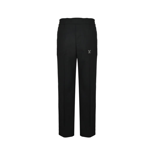 Louis Vuitton 25Fw metal logo suit trousers