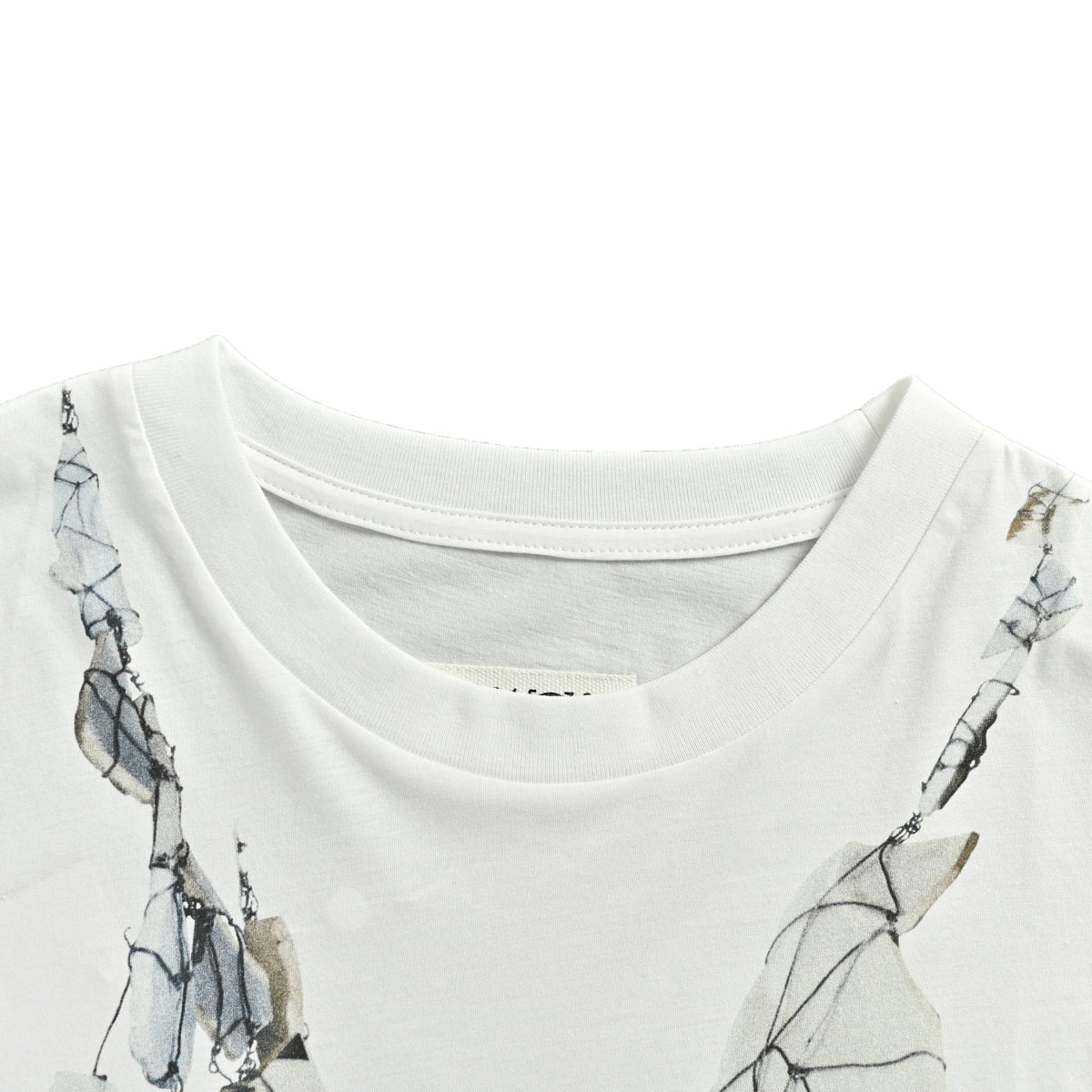 Maison Margiela/Margiela 26ss fragment print short sleeves