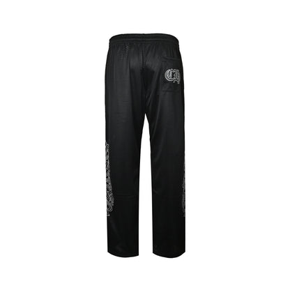 Chrome Hearts/Chrome Heart Glitter Sanskrit Hockey Mesh Pants