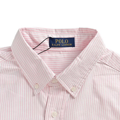 RalphLauren/Ralph Lauren pony embroidered striped shirt