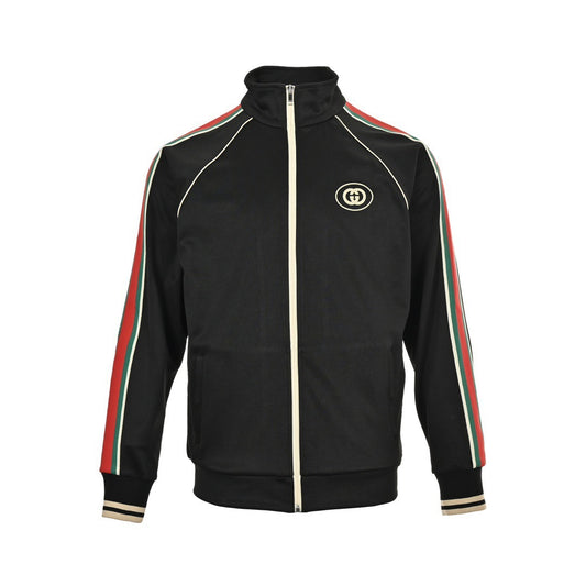 Gucci classic red and green webbing suit jacket