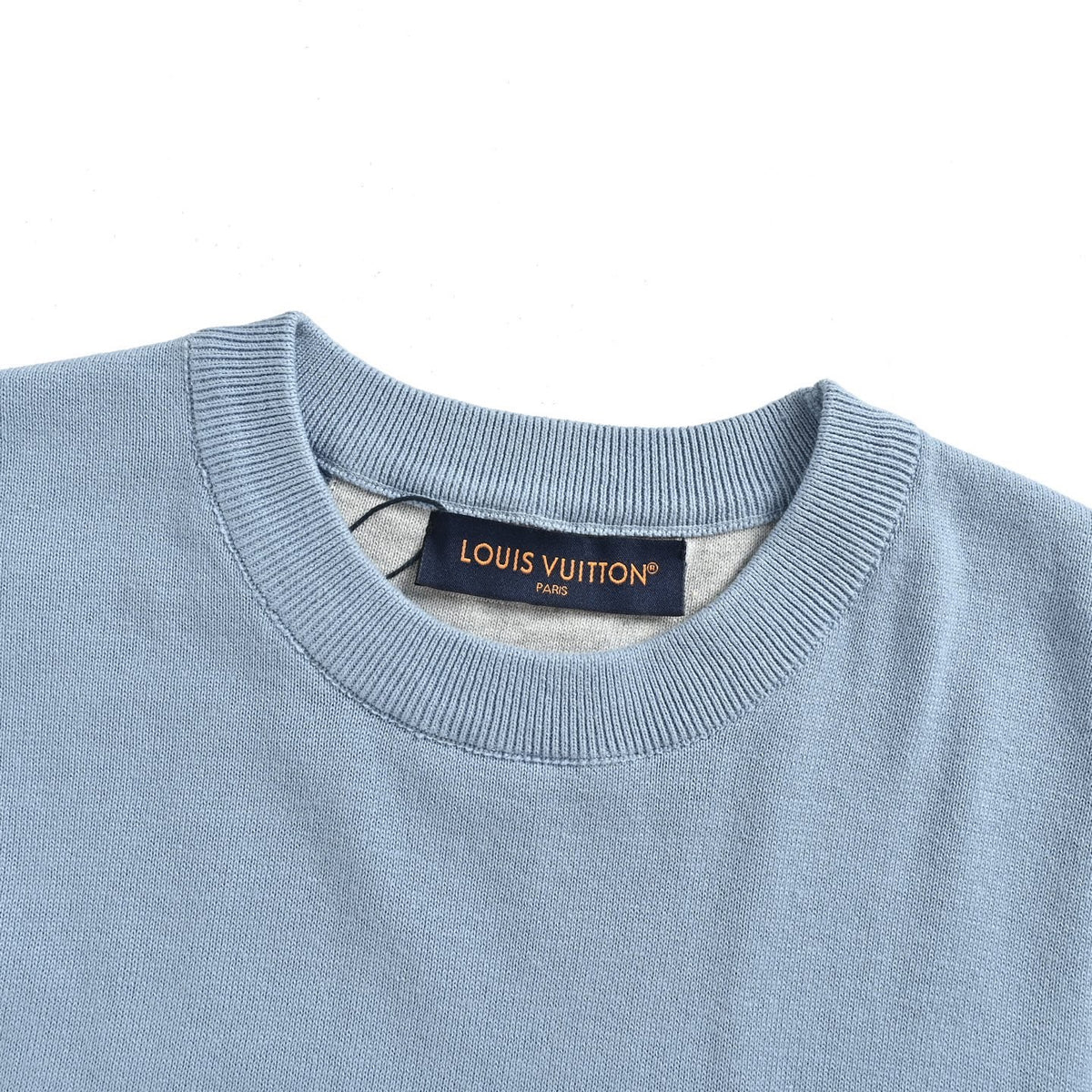Louis Vuitton patchwork knitted short sleeves