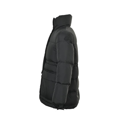 Moncler/Mask 25Fw Large Double Pocket Waist Women's Down Jacket