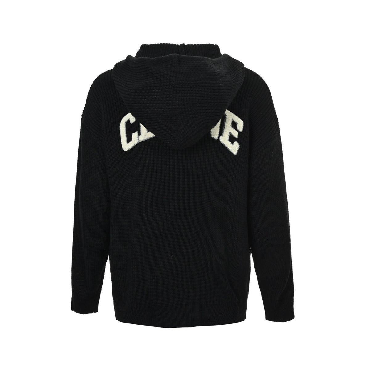 Celine Arc de Triomphe back letters towel embroidered hooded sweater