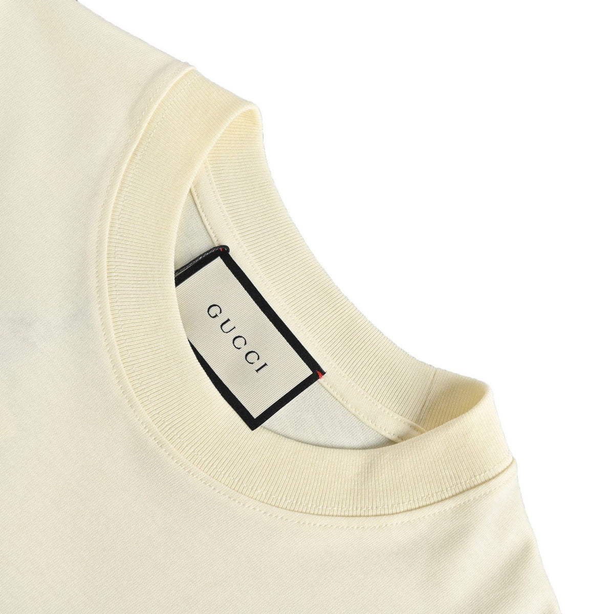 Gucci 23ss presbyopia rabbit patch embroidered short sleeves