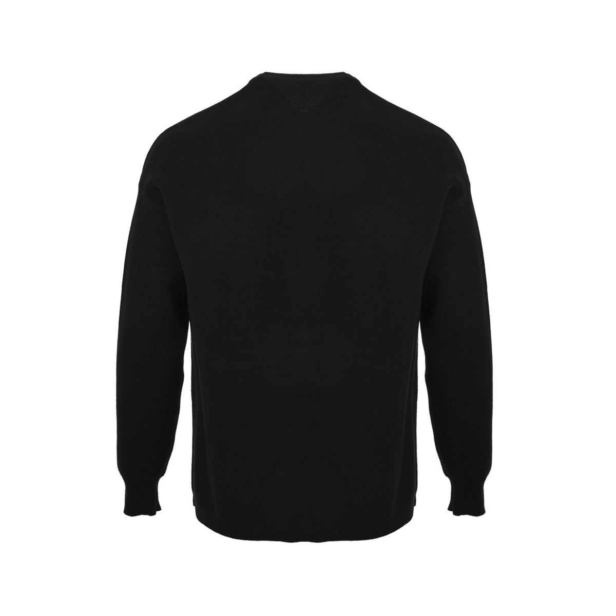 Loewe/Loewei pocket logo jacquard crew neck sweater