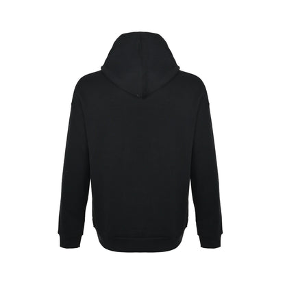 Gucci colorful letter logo embroidered hooded sweatshirt