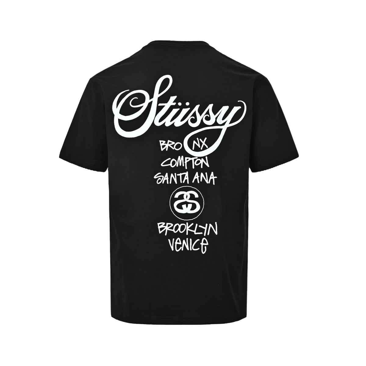 Stussy world tour printed short sleeves
