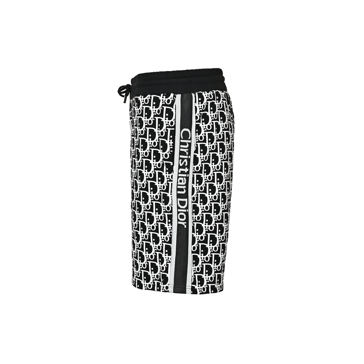 Dior 26ss all-over printed floral side web shorts