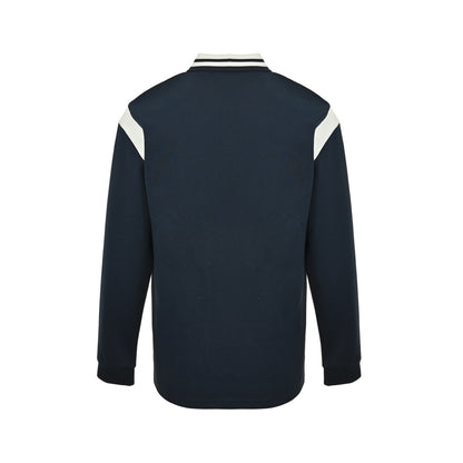 Gucci 25Fw letter logo logo lapel Polo long sleeves