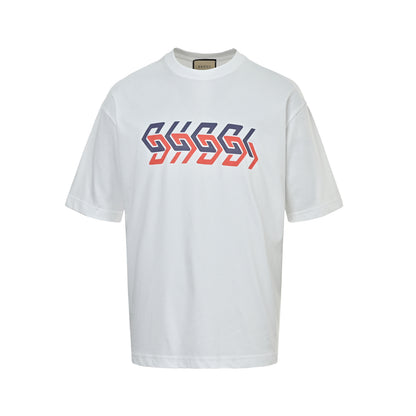 Gucci Double G interlaced printed short sleeves