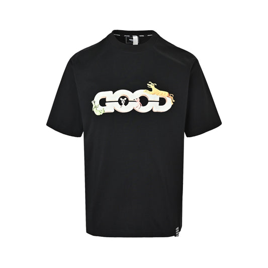 GOODBRAND 26ss plasticine puppy foam printed short sleeves