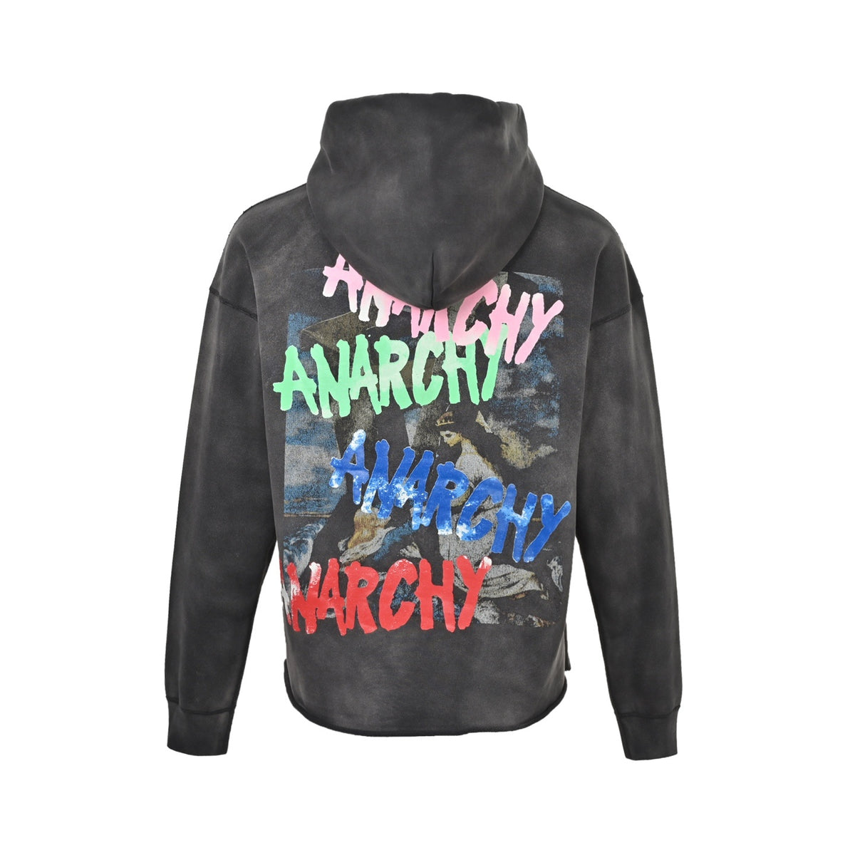 SAINT MICHAEL Barrage Madonna printed hooded sweatshirt