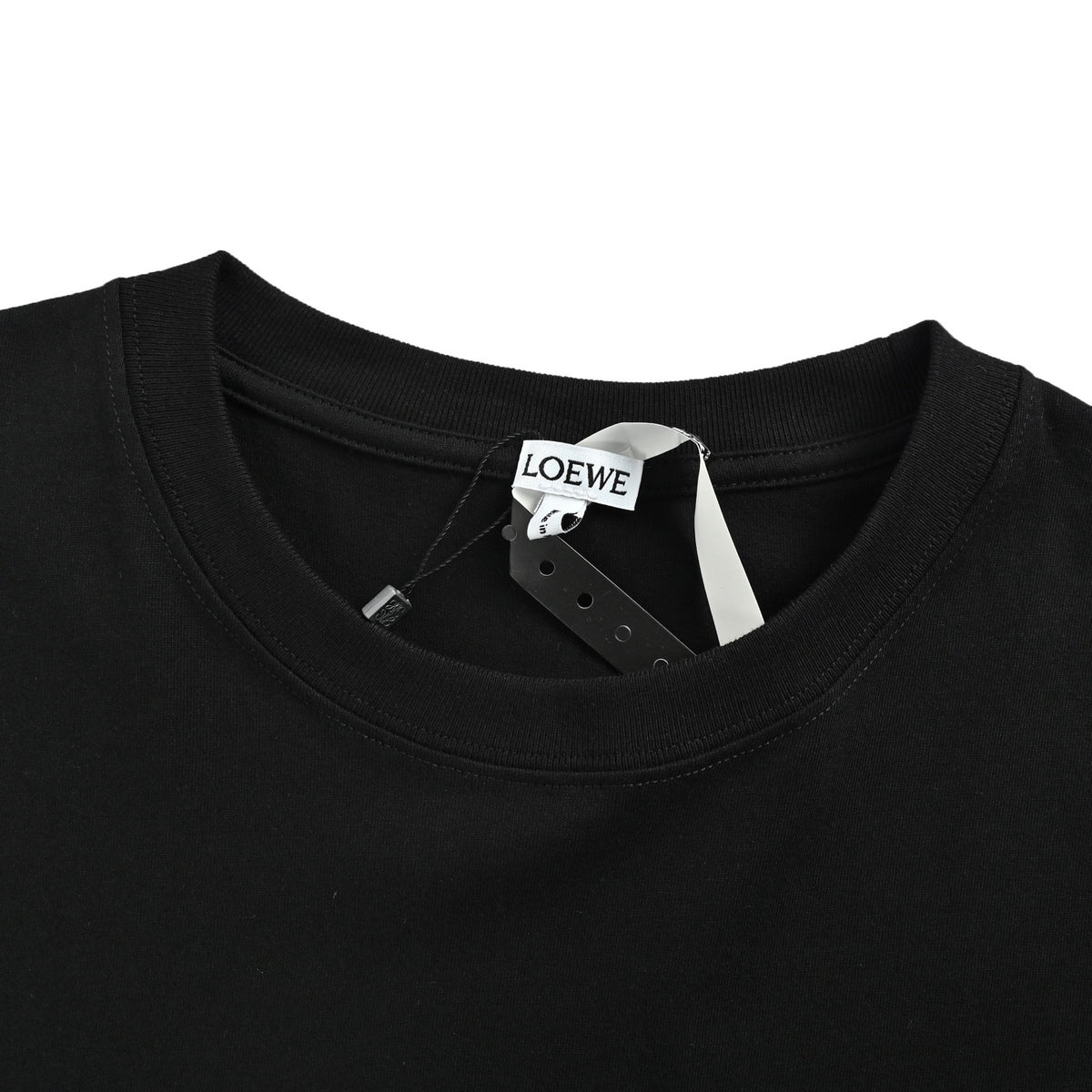 Loewe/Loewei double-layer pocket embroidered short sleeves