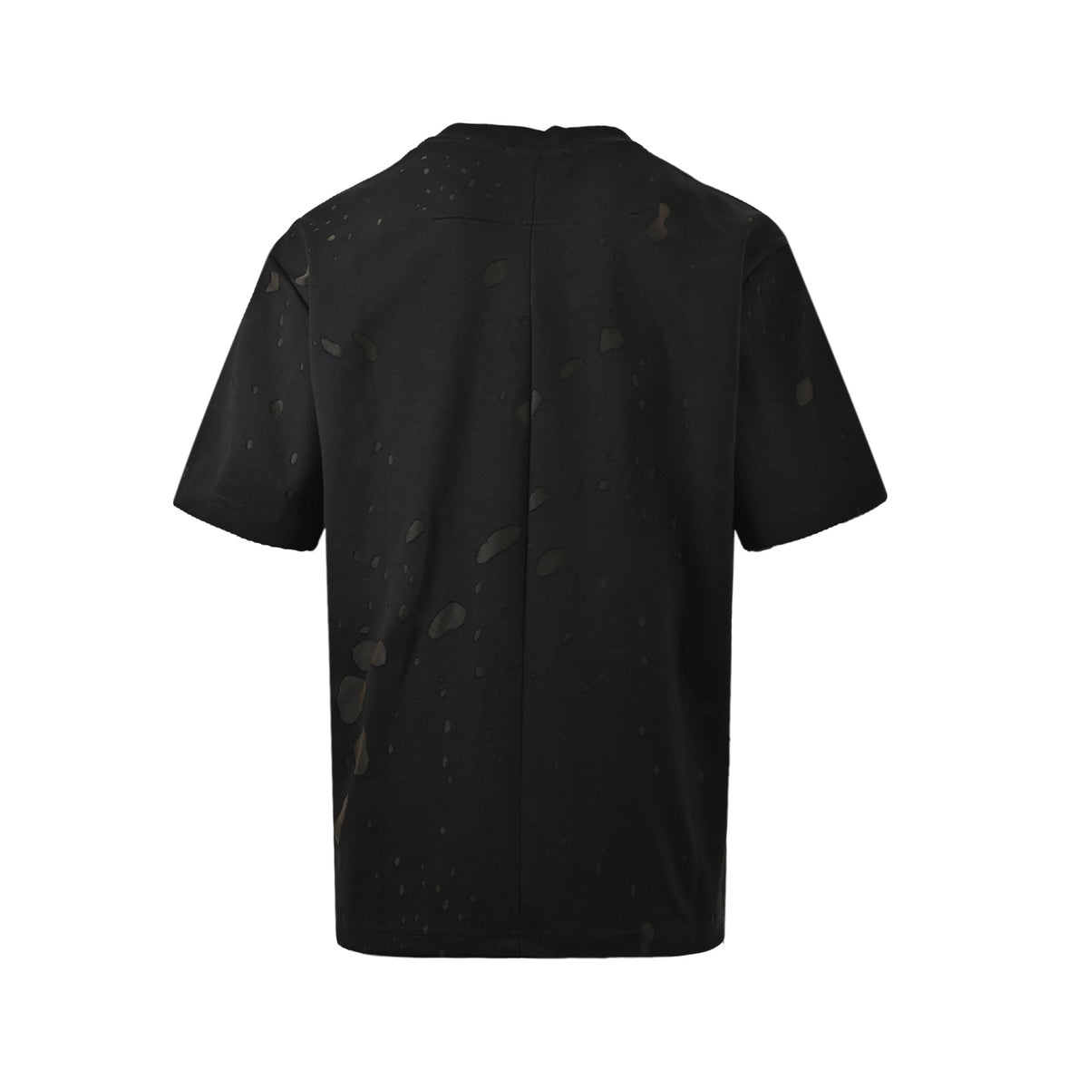 GIVENCHY large hole letter print short sleeves