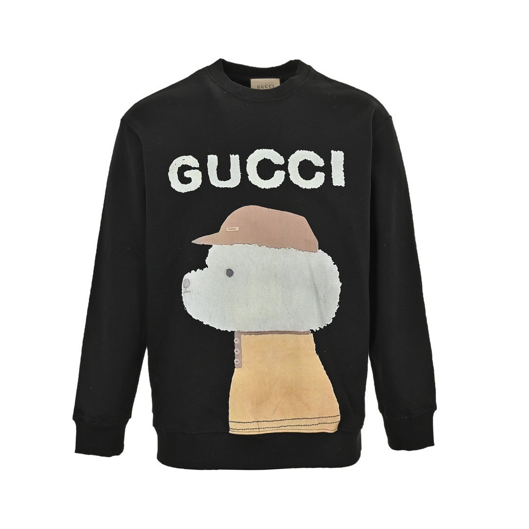 Gucci 24Fw fun cartoon series printed round neck sweatshirt