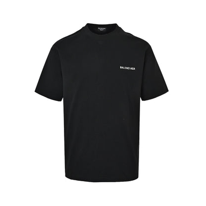 Balenciaga 22ss front and back letter print short sleeves