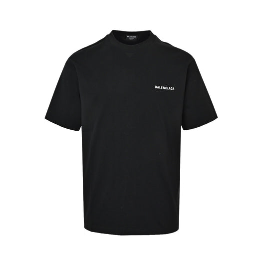 Balenciaga 22ss front and back letter print short sleeves