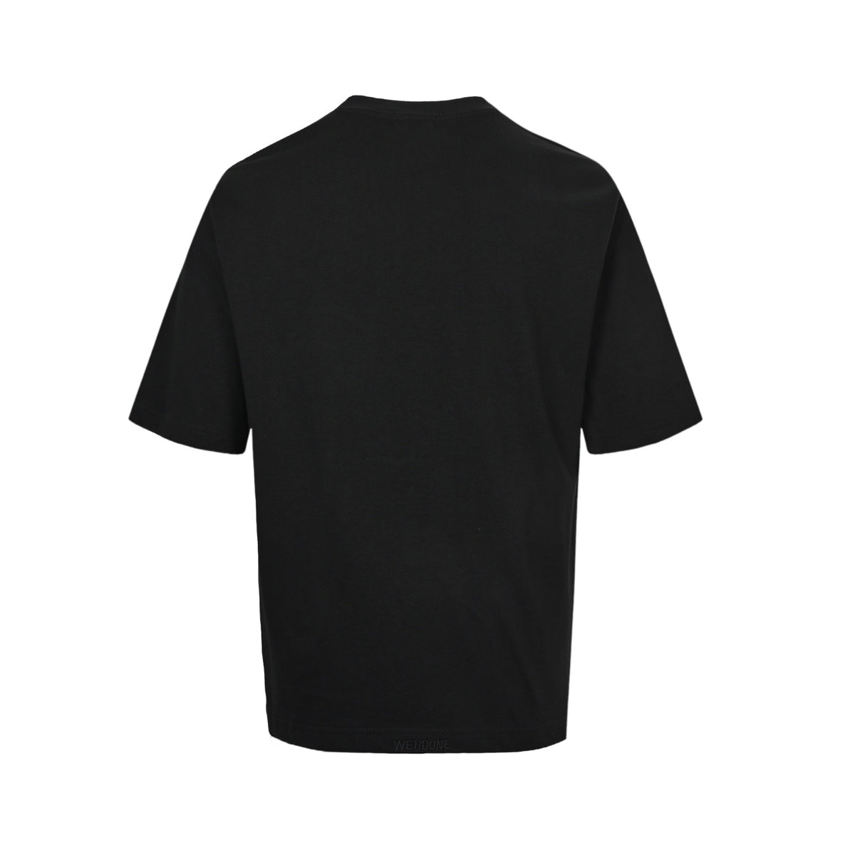 We11 Done rivet star letter short sleeves
