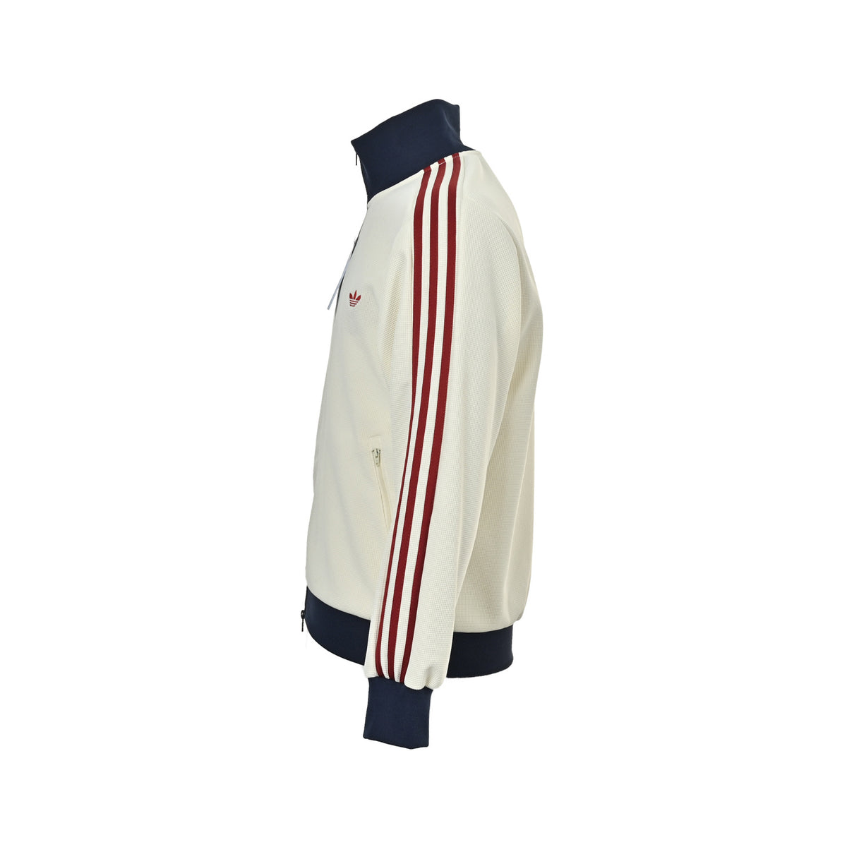 Adidas clover embroidered retro stand collar jacket