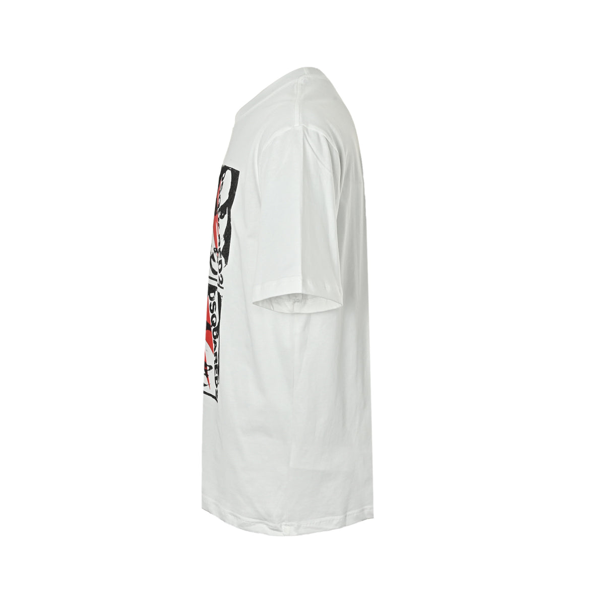 Dsquared2 classic lightning four-face portrait short sleeves