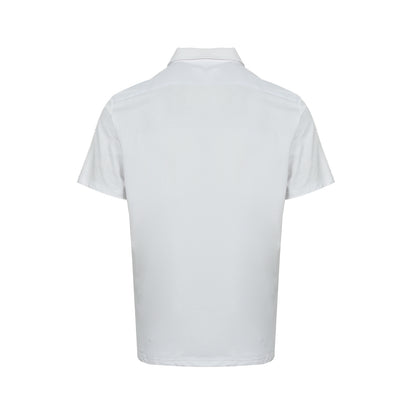 Prada triangle zipper pocket Polo short sleeves