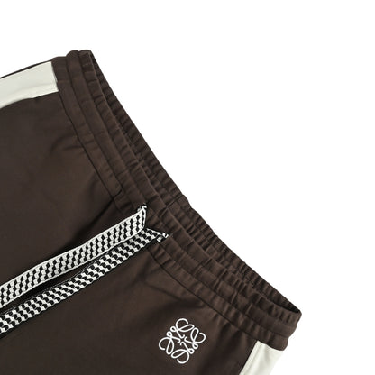 Loewe/Luo Yiwei color block webbing logo embroidered suit trousers
