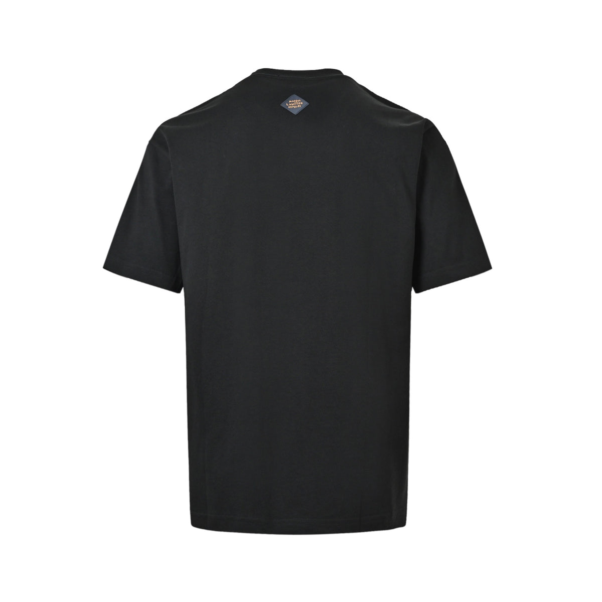 Louis Vuitton deconstructed logo embroidered letter short sleeves