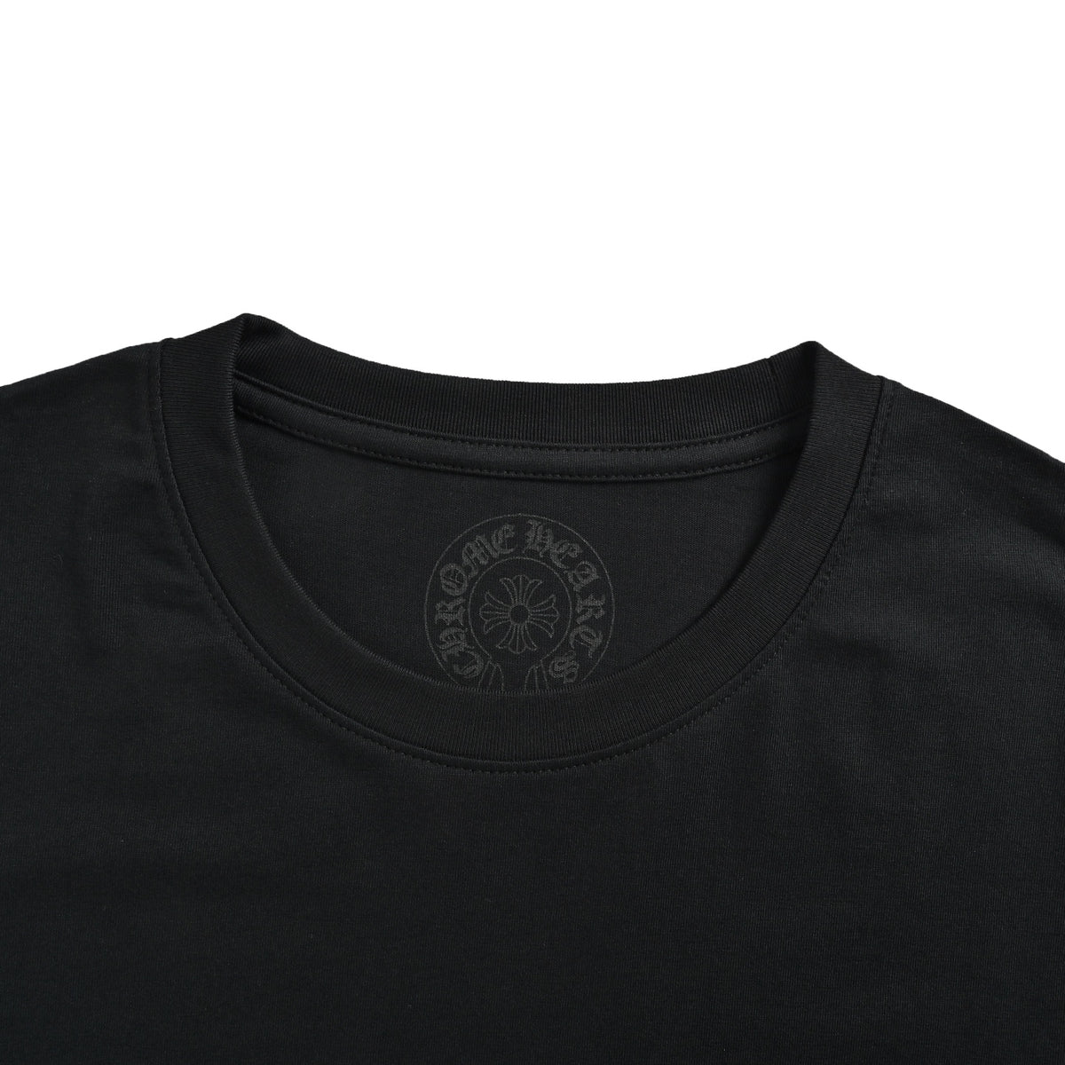 Chrome Hearts/Chrome Heart Cross Flower Arm Sanskrit Scroll Print Long Sleeve T-Shirt