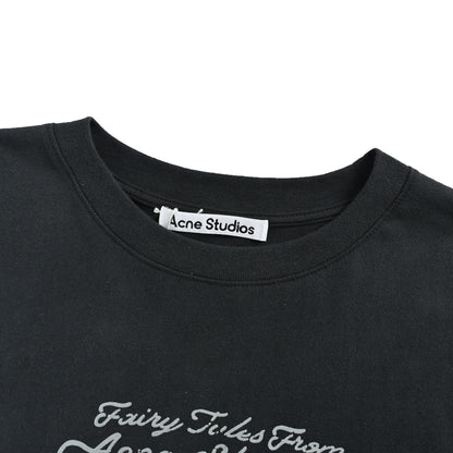 Acne Studios cursive lettering print short sleeves