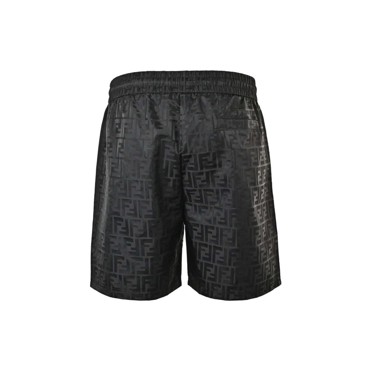Fendi 26ss FF dark pattern jacquard shorts