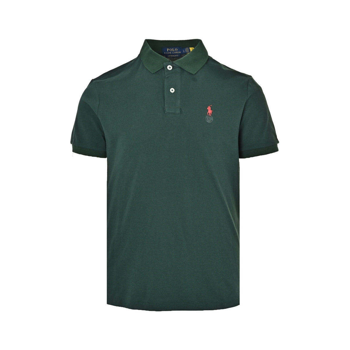 RALPH LAUREN classic pony logo embroidered POLO short sleeves