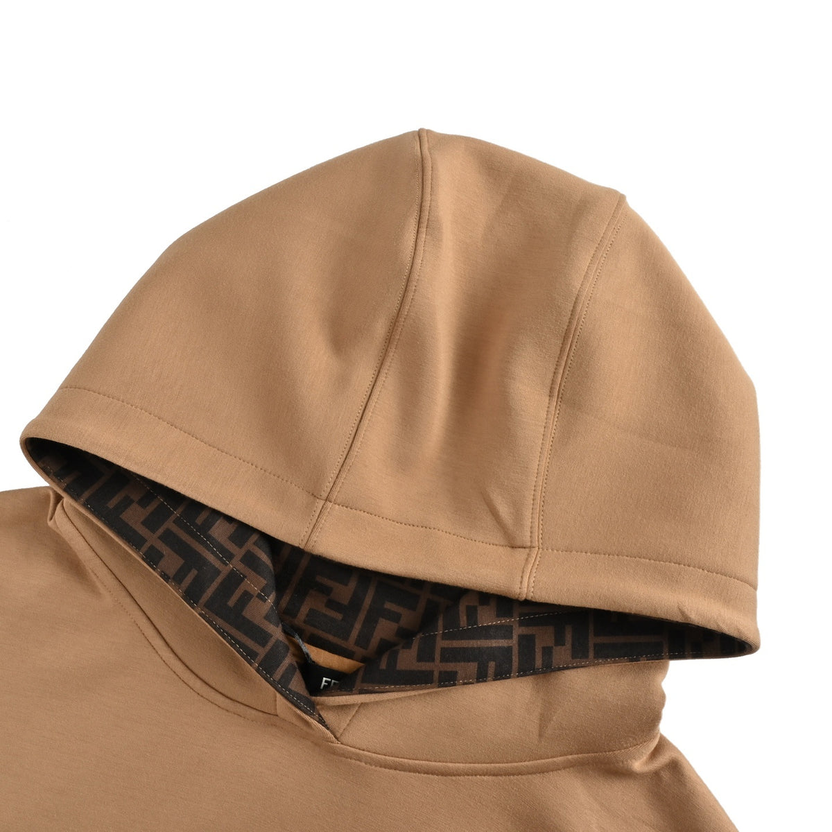 Fendi FF embroidered hooded sweatshirt