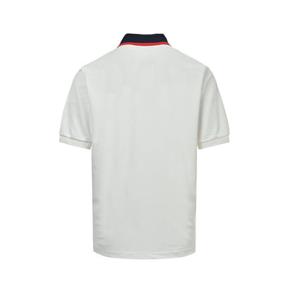 Gucci classic double G embroidered Polo short sleeves