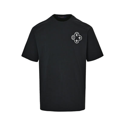 Louis Vuitton 26ss chain letter logo printed short sleeves