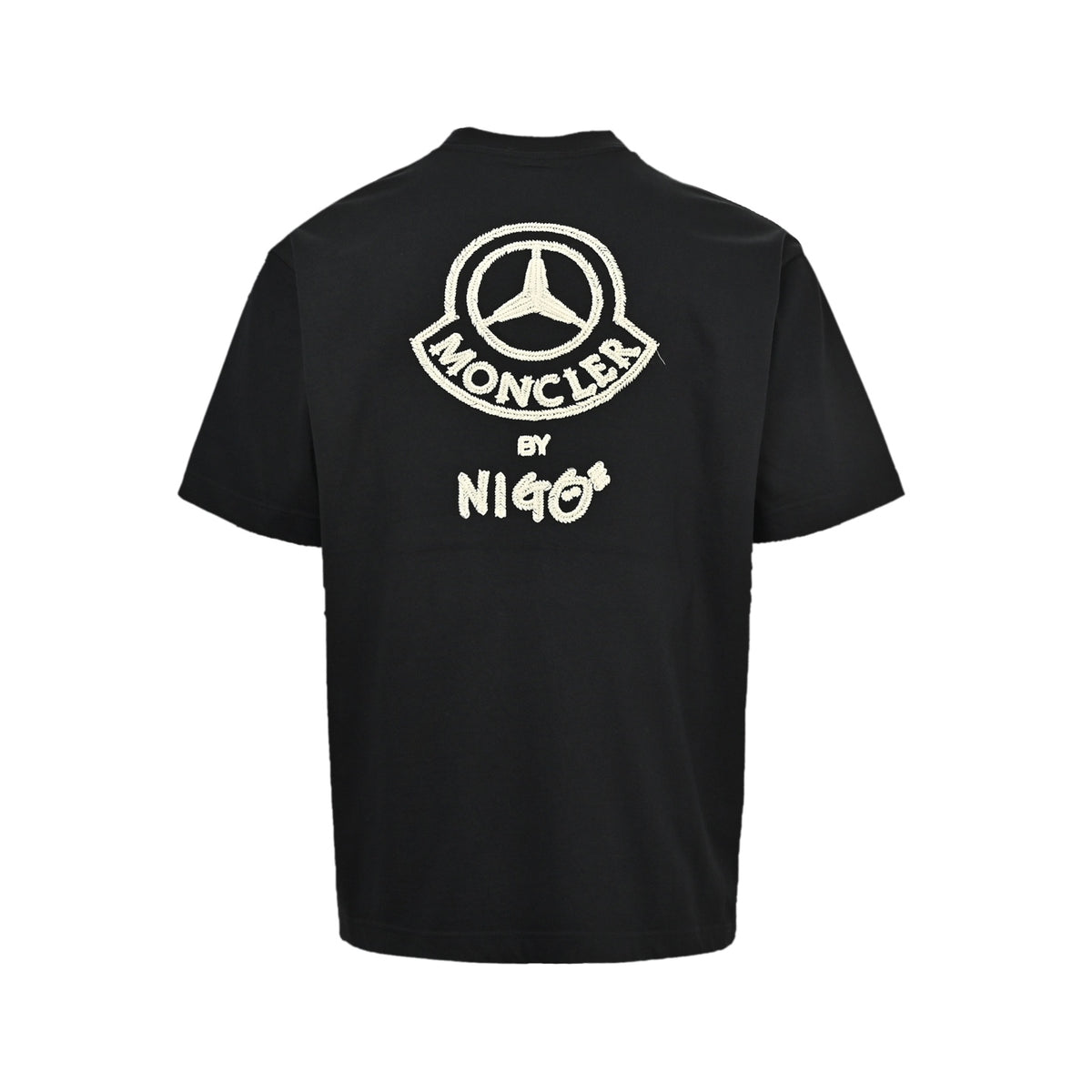 Moncler/Mask NIGO Mercedes-Benz joint embroidery round neck short sleeves