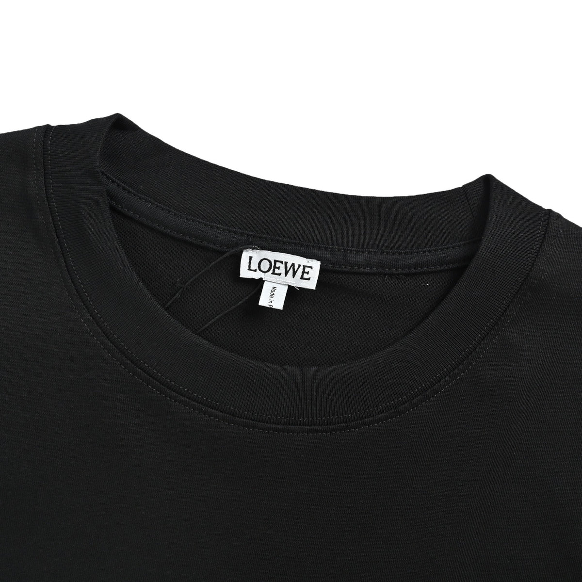 Loewe/Luo Yiwei 26ss fake pockets contrasting logo short sleeves