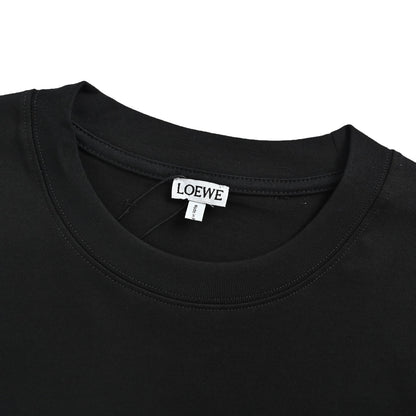 Loewe/Luo Yiwei 26ss fake pockets contrasting logo short sleeves